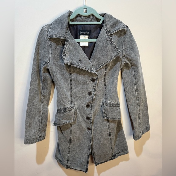 Patrizia Pepe Denim Jacket Y2K Vintage Sz 42 (S/6) - Picture 2 of 12